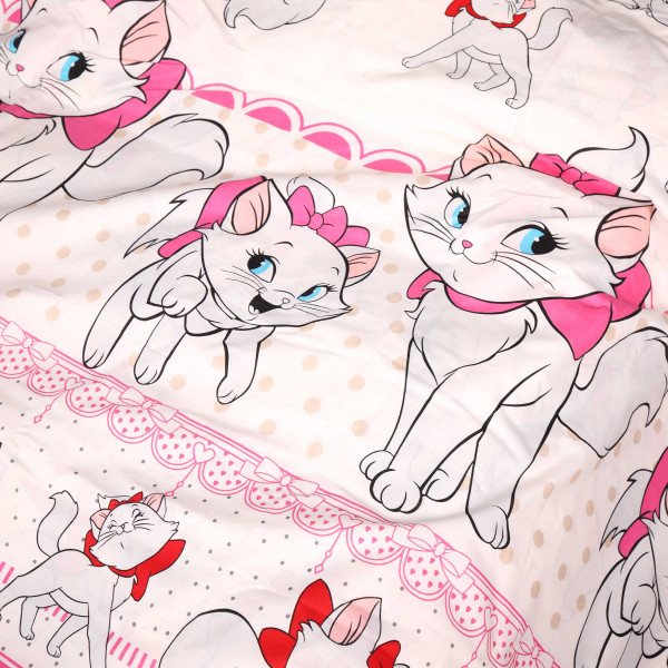 Фото - Комплект постільної білизни MirSon 200х220 см 17-0904 Little Pink Kitty Бязь (2200012399620)