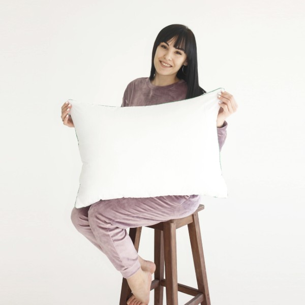 Фото - Подушка стандартна MirSon бавовняна 50х70 №1575 Eco Vital Cotton (2200005196892)