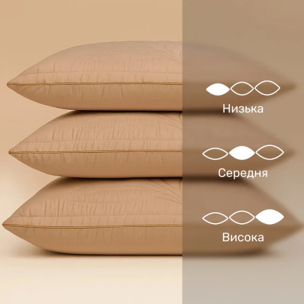 Фото - Подушка стандартная MirSon №503 Marzello Collection Ecosilk высокая 70x70 см (2200012228418)