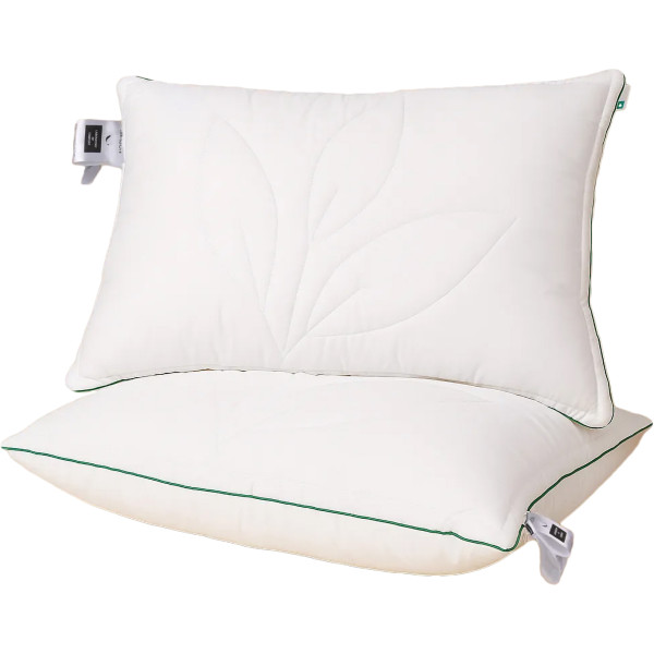 Фото - Подушка стандартная MirSon №515 Marzello Collection Eucalyptus высокая 70x70 см (2200012229712)