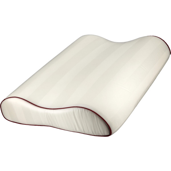 Фото - Подушка ортопедична MirSon №6003 Noble stripe Royal Pearl 58х40х10.5 (2200003260724)