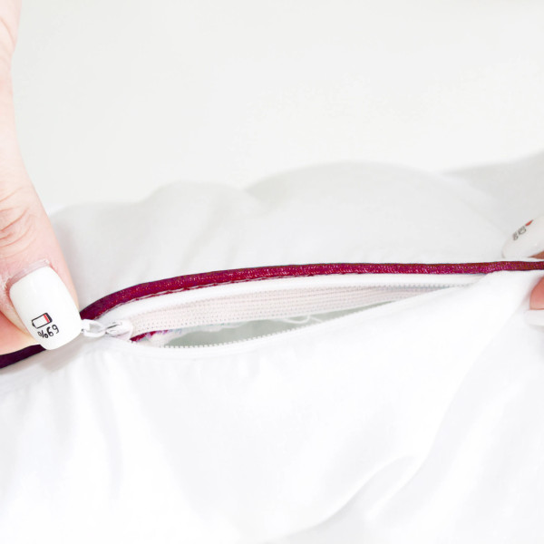 Фото - Подушка стандартна MirSon шовкова 60*60 №2747 Royal Jojoba Silk середня (2200005198902)