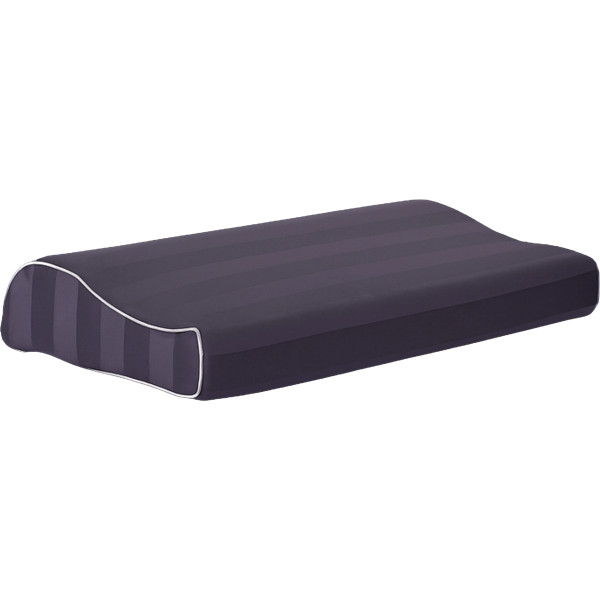 Фото - Подушка ортопедична MirSon №6110 Noble stripe Graphite Kiddy Boy 50х29х5/8 (2200003262643)