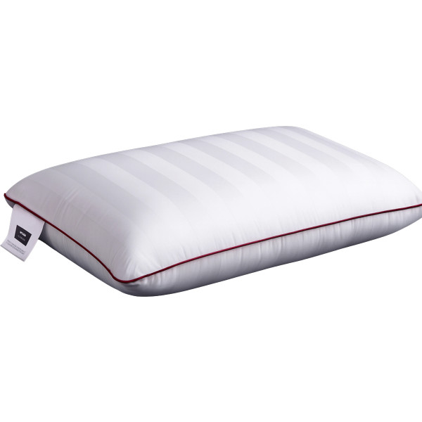 Фото - Подушка ортопедична MirSon №7001 Elite Noble stripe Royal Pearl Women 590х430х100