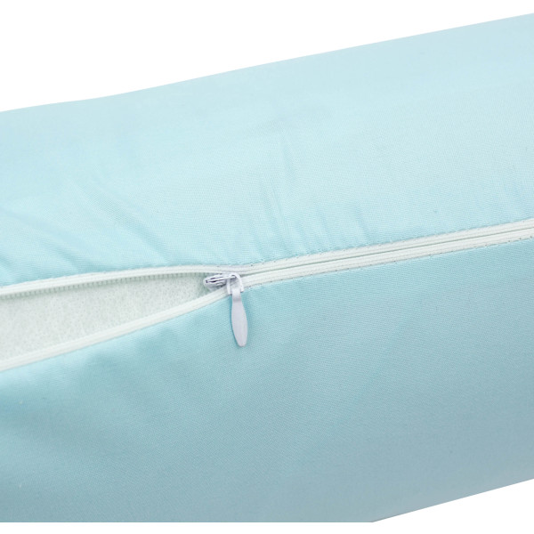 Фото - Подушка валик MirSon №8109 Naturale Line 14-4121 Blanco EcoSilk 100х20 см (2200006247999)