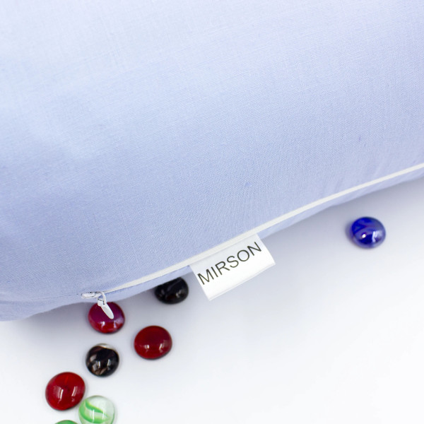 Фото - Подушка валик MirSon №8539 Naturale Line 12-4608 Lucretia 100% Memory 70х20 см (2200006343677)