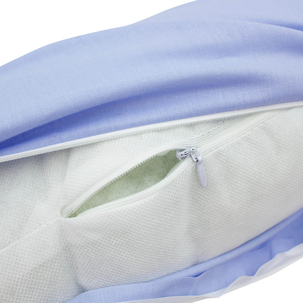 Фото - Подушка валик MirSon №8539 Naturale Line 12-4608 Lucretia 100% Memory 70х20 см (2200006343677)