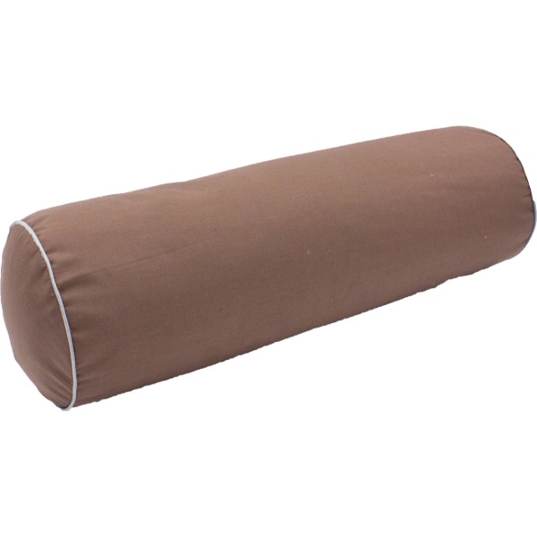 Фото - Подушка валик MirSon №8377 Naturale Line 19-1217 Chocolate Perla BamBoo 60х20 см (2200006252498)