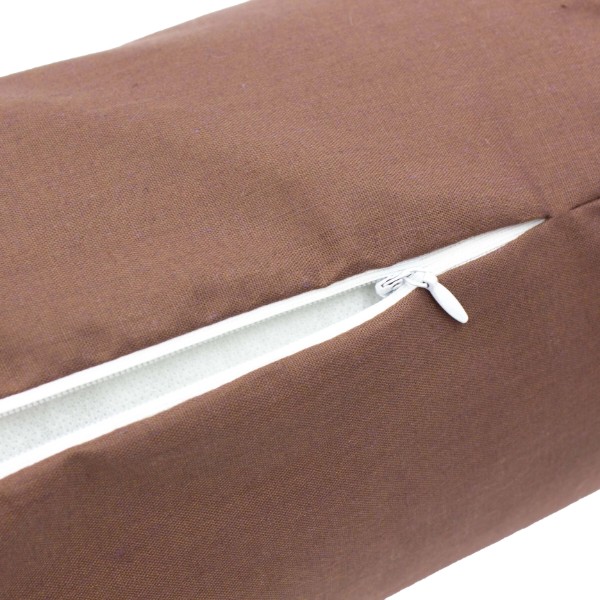 Фото - Подушка валик MirSon №8377 Naturale Line 19-1217 Chocolate Perla BamBoo 60х20 см (2200006252498)