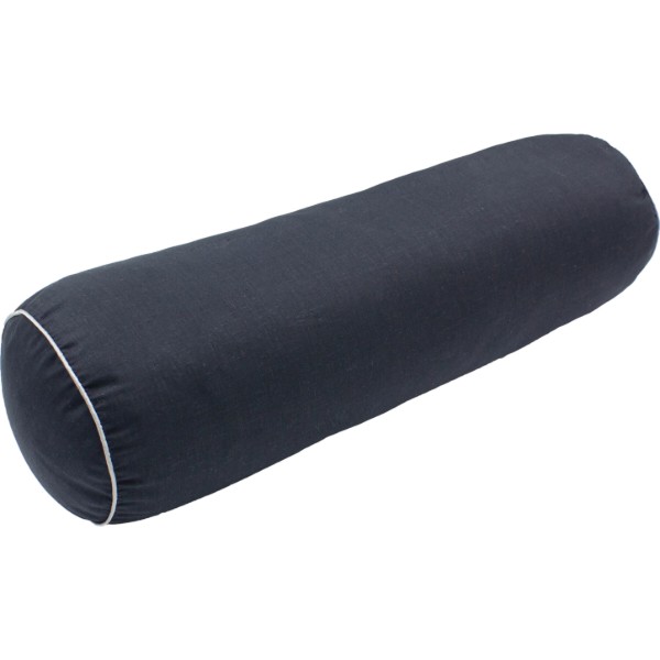 Фото - Подушка валик MirSon №8550 Naturale Line 16-9000 Black Stone 100% Memory 70х16 см (2200006344322)