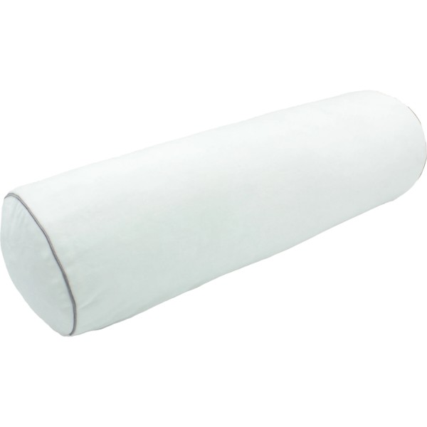 Фото - Подушка валик MirSon №8553 Velvet Line 28-0001 White 100% Memory 70х20 см (2200006344513)