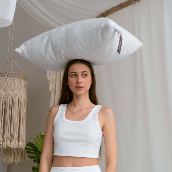 Фото - Подушка стандартна MirSon антиалергенна №733 Dorotea Eco-soft м'яка 50х70 см (2200001485365)