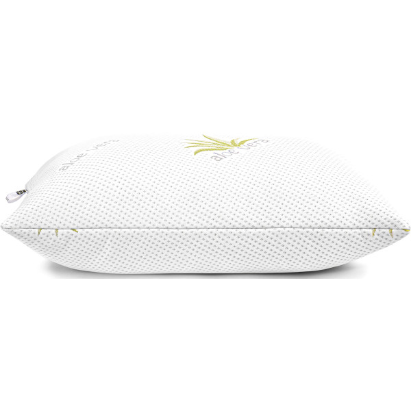 Фото - Подушка стандартна MirSon №865 Dorotea з Евкаліптом Hand made Пружна 70х70 см (2200003213867)