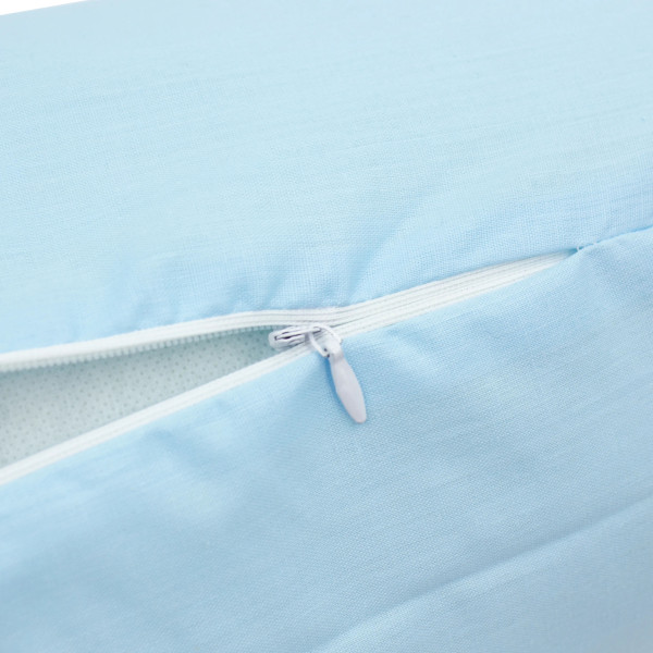 Фото - Подушка валик MirSon №8340 Eco Line Blue Tencel 100х20 см (2200006250302)