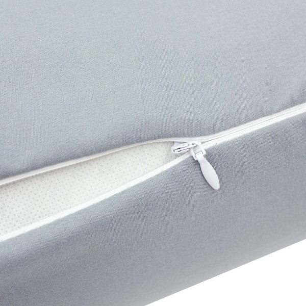 Фото - Подушка валик MirSon №8529 Eco Line Gray 100% Memory 60х20 см (2200006343059)