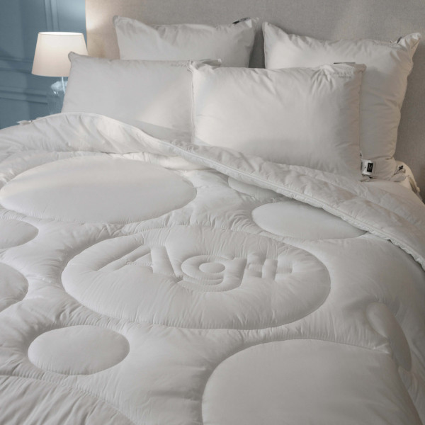 Фото - Одеяло летнее двуспальное евро MirSon EcoSilk №1300 Bianco 220x240 см (2200001527843)