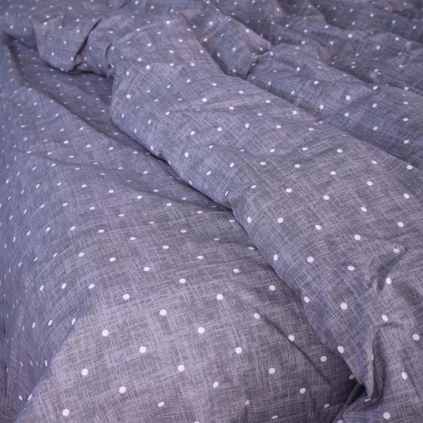 Фото - Комплект постільної білизни MirSon Бязь 17-0964 Misty Dots 200х220 см (2200013259398)