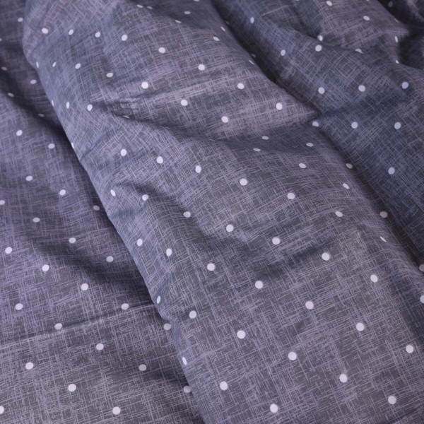 Фото - Комплект постільної білизни MirSon Бязь 17-0964 Misty Dots 200х220 см (2200013259398)