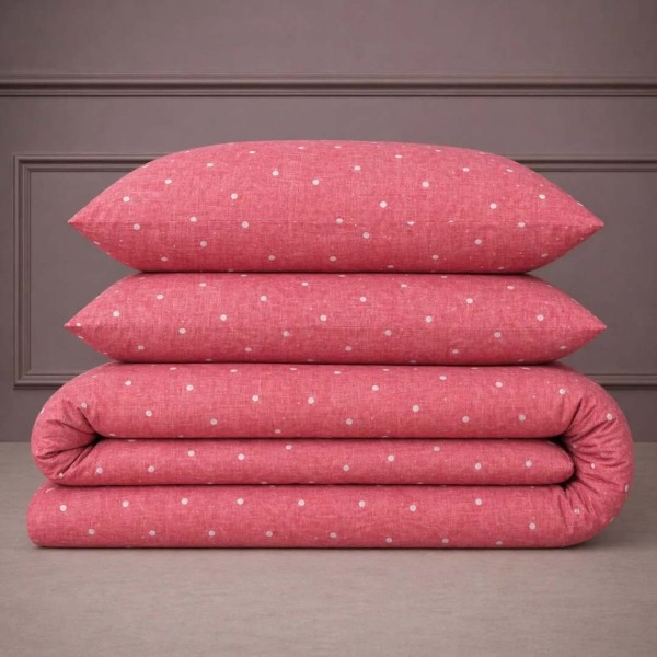 Фото - Комплект постільної білизни MirSon Бязь 17-0965 Blush Dots 200х220 см (2200013259893) Фото - Комплект постільної білизни MirSon Бязь 17-0965 Blush Dots 200х220 см (2200013259893)