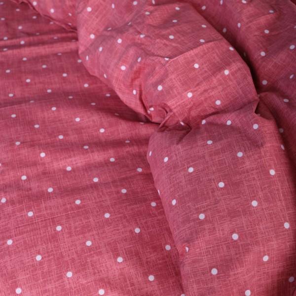 Фото - Комплект постільної білизни MirSon Бязь 17-0965 Blush Dots 200х220 см (2200013259893)