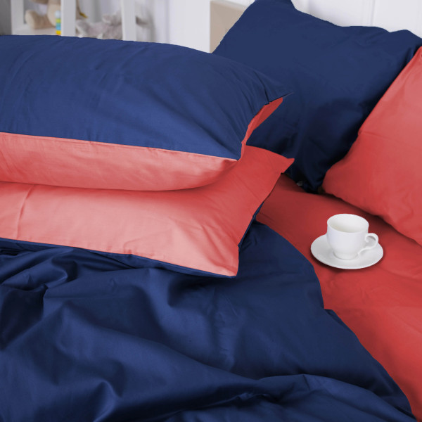 Фото - Комплект постельного белья MirSon King Size 0132+4052 Delphinium 220х240 (2200001169524)