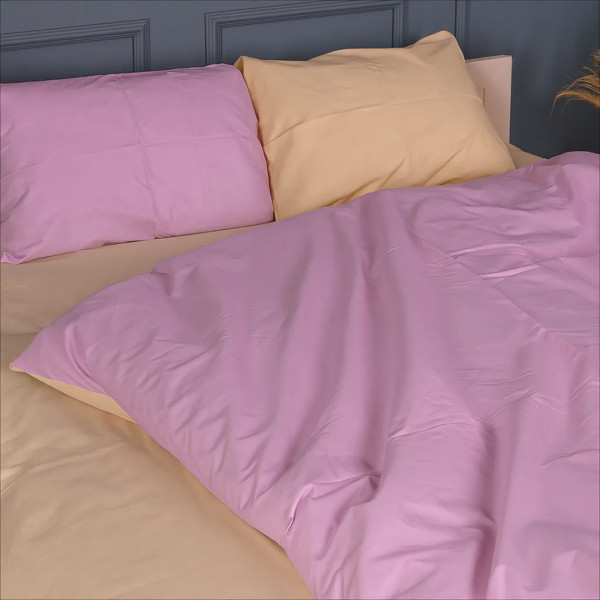 Фото - Комплект постільної білизни MirSon Бязь Dino (12-0712 + 16-3310) 175х210 (2200000799944)