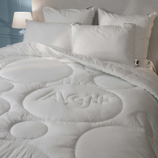Фото - Одеяло зимнее двуспальное евро MirSon EcoSilk №1302 Bianco 220x240 см (2200001529779)
