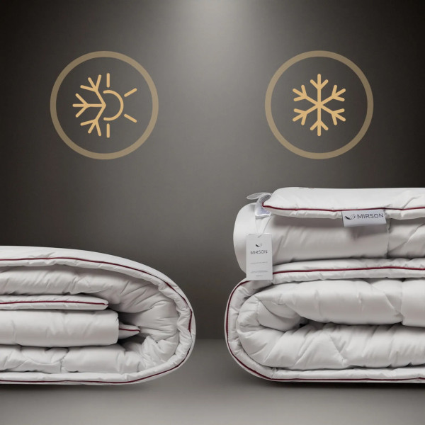 Фото - Ковдра літня полуторна MirSon DeLuxe Eco-Soft Hand Made 817 155x215 см (2200000620620)