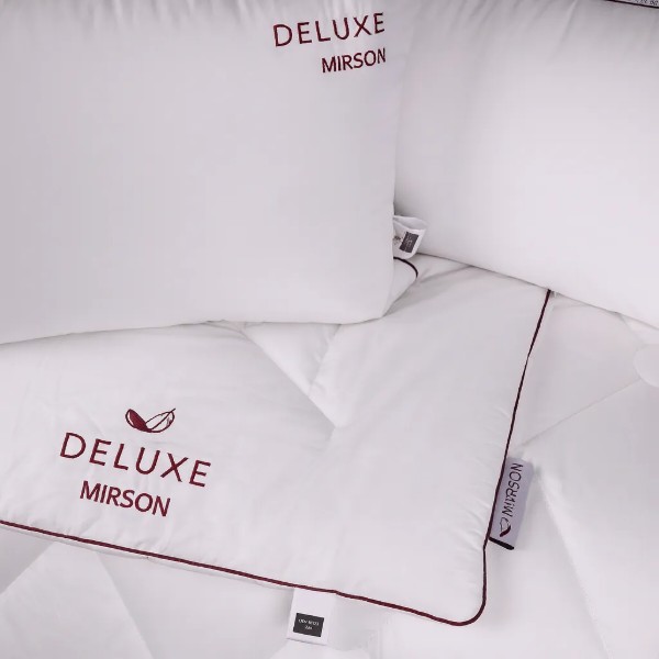 Фото - Одеяло зимнее двуспальное евро MirSon EcoSilk №1311 DeLuxe Hand Made 200x220 см (2200001529953)