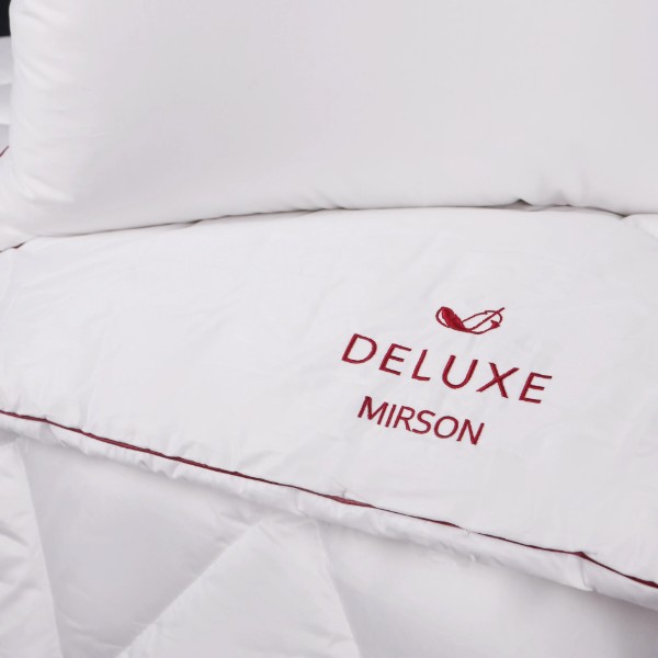 Фото - Одеяло зимнее двуспальное евро MirSon EcoSilk №1311 DeLuxe Hand Made 200x220 см (2200001529953)