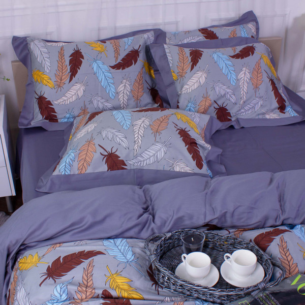 Фото - Комплект постельного белья MirSon Elit Montrelle 143х210 (2200006840237)