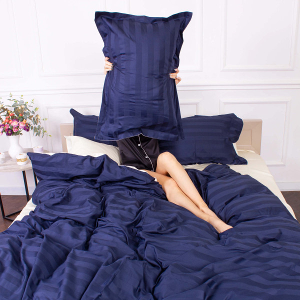 Фото - Комплект постельного белья MirSon Сатин Fernand Duet 175х210 (2200001435384)