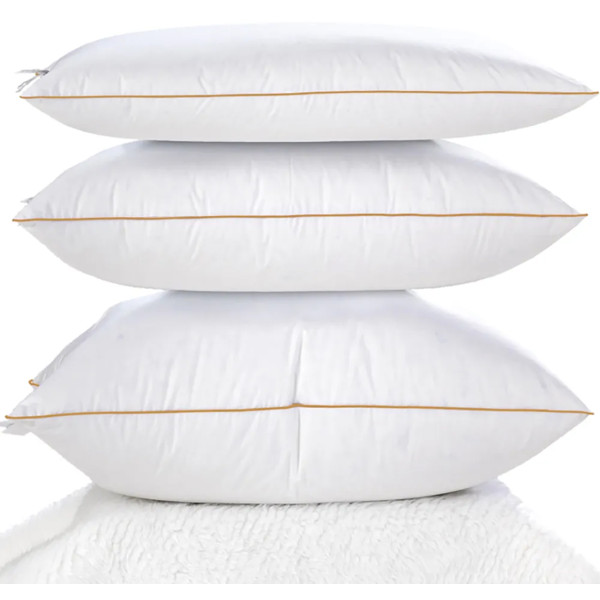 Фото - Подушка стандартна MirSon Hand Made De Luxe White 904 50x70 (2200000555632)