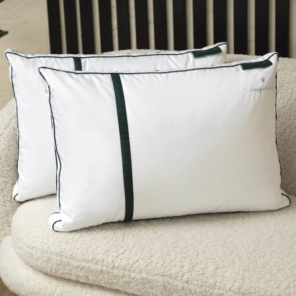 Фото - Подушка стандартна MirSon Трьохкамерна Imperial Style висока 60х60 (2200007209620)