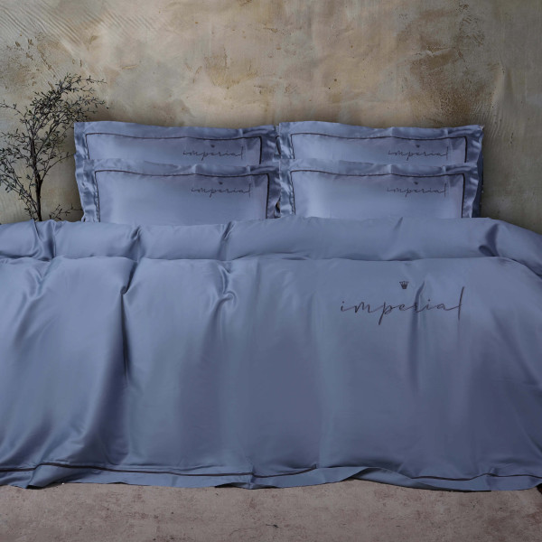 Фото - Комплект постільної білизни MirSon Imperial Tencel №05 Sea wave 175х210 см (2200010754773)