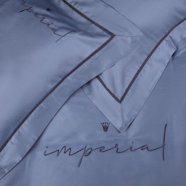 Фото - Комплект постельного белья MirSon Imperial Tencel №05 Sea wave 2x143x210 см (2200010754803)