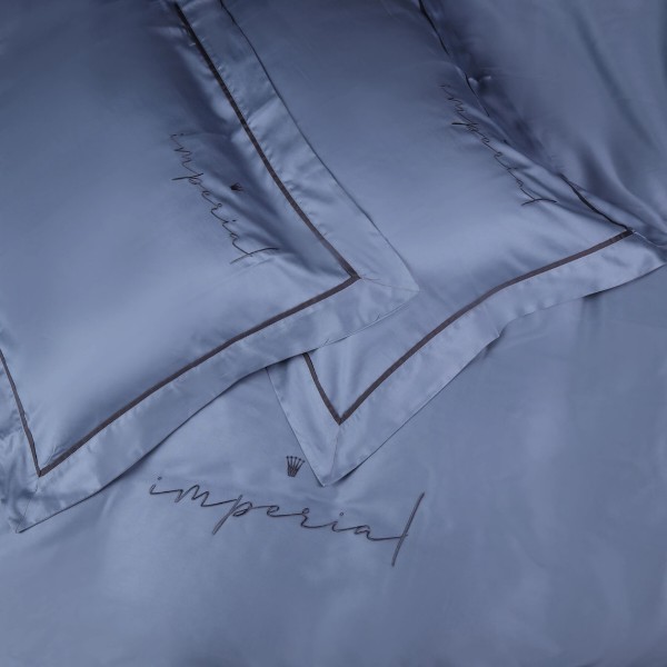 Фото - Комплект постельного белья MirSon Imperial Tencel №05 Sea wave 2x143x210 см (2200010754803)