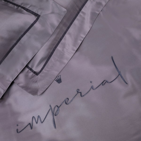Фото - Комплект постельного белья MirSon Imperial Tencel №06 Gray 2x143x210 см (2200010755299)