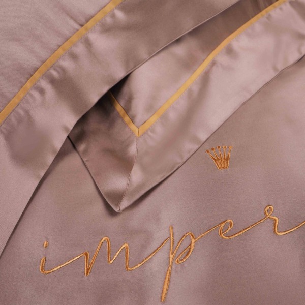 Фото - Комплект постельного белья детский MirSon Imperial Tencel №08 Beige 110х140 см (2200010756180)
