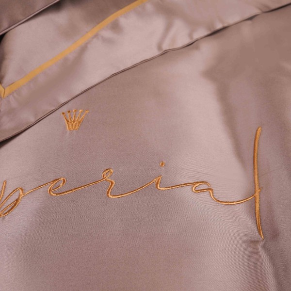 Фото - Комплект постельного белья детский MirSon Imperial Tencel №08 Beige 110х140 см (2200010756180)