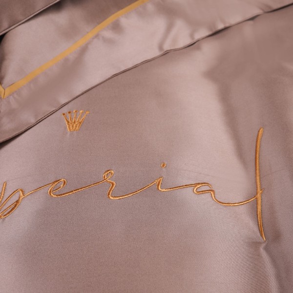 Фото - Комплект постельного белья MirSon Imperial Tencel №08 Beige 2x143x210 см (2200010756258)