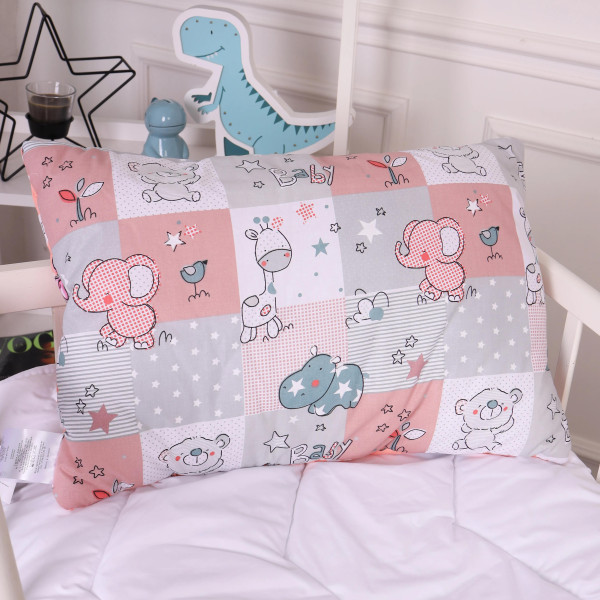 Фото - Подушка стандартная MirSon Kids Time 20-0028 Little girl Teddy 50х70 см (2200009664267)