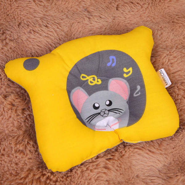 Фото - Подушка дитяча стандартна MirSon Ведмедик Kids Time 20-0029 Funny mice (2200009664410)