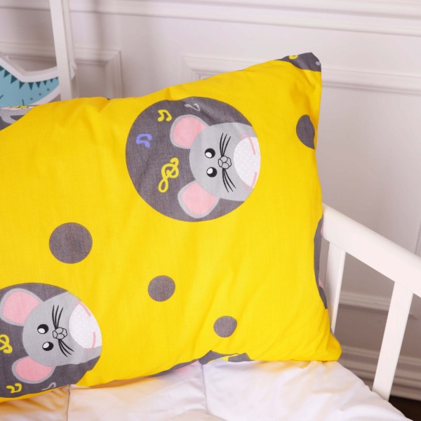 Фото - Подушка стандартная MirSon Kids Time 20-0029 Funny mice 50х70 см (2200009664403)