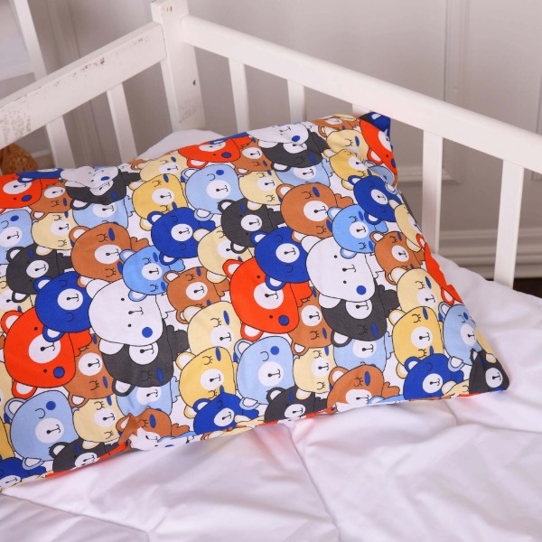 Фото - Подушка стандартная MirSon Kids Time 20-0032 Colored bears 40х60 см (2200009664816)