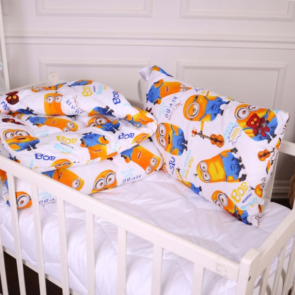 Фото - Подушка стандартная MirSon Kids Time 20-0036 Minions 50х70 см (2200009665387)