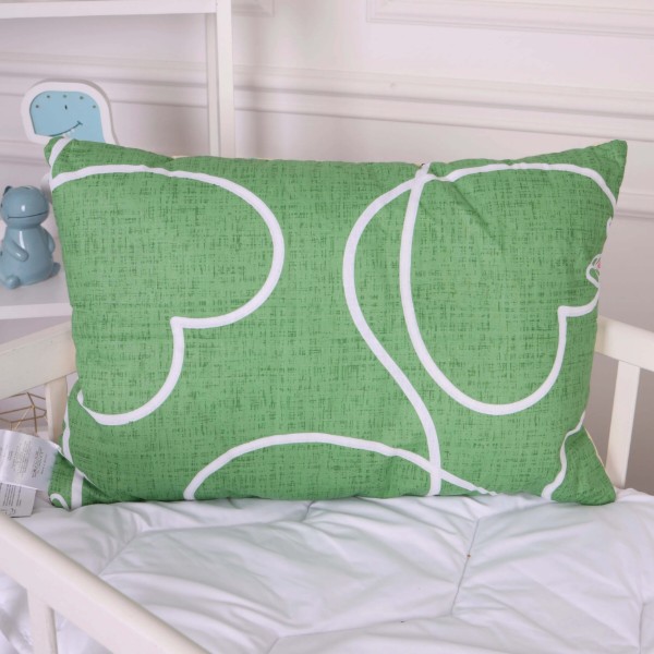 Фото - Подушка детская стандартная MirSon Kids Time 20-0043 Green Mikey Mouse 40х60 см EcoSilk (2200009669415)