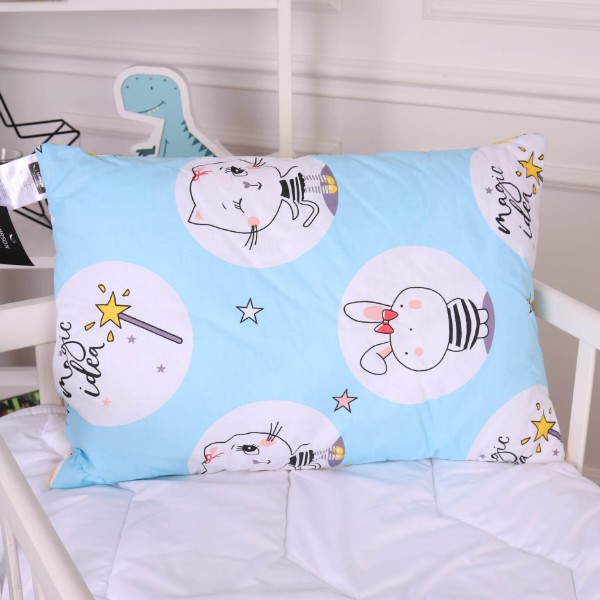 Фото - Подушка детская стандартная MirSon Kids Time 20-0044 Cats and bunnies 40х60 см EcoSilk (2200009669446) Фото - Подушка детская стандартная MirSon Kids Time 20-0044 Cats and bunnies 40х60 см EcoSilk (2200009669446)