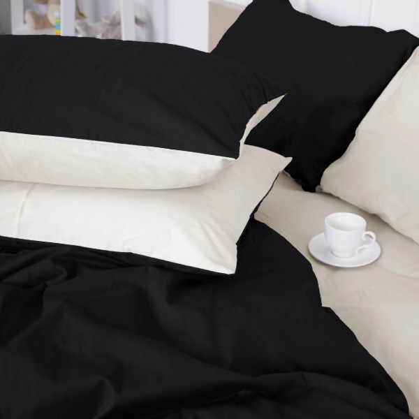 Фото - Комплект постельного белья MirSon King Size Сатин 0001+0055 Classic 220х240 см (2200001169418)