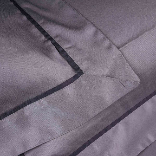 Фото - Комплект постільної білизни MirSon King Size 220х240 см Imperial Tencel №06 Gray (2200010755251)